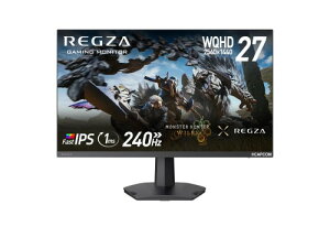 REGZA �Q�[�~���O���j�^�[ RM-G276N 27�C���` QHD Fast IPS