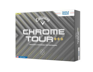 �L�����E�F�C(Callaway) �S���t�{�[�� CHROME TOUR TRIPLE DIAMOND 25 TRIPLE TRACK 1�_�[�X(12����) 4�s�[�X�\�� �g���v���E�g���b�N �z���C�g