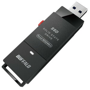 �o�b�t�@���[ SSD �O�t�� 2.0TB USB3.2 Gen2 �Ǎ����x 1050MB/�b �X�e�B�b�N �R���p�N�g ���^ Type-C�A�_�v�^�[�t�� SSD-SCH2.0U3-BA