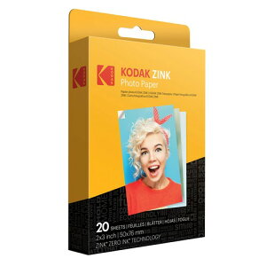 �R�_�b�N ���i��ZINK�t�H�g�y�[�p�[ 2�C���` x 3�C���` KODAK PRINTOMATIC�Ή� (Kodak Mini SHOT Mini2�ɂ͑Ή����܂���) 20�p�b�N