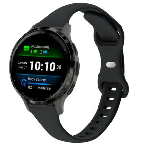 TUCOMO 18mm �X�����V���R���r���v�o���h Garmin Venu 3S / Venu 4 41mm/ Vivoactive 4S / Venu 2S / Vivomove 3S/Forerunner 255s/265S�ɑΉ� ���^�\�t�g�i���[�X�|�[�c���X�g�o���h�X�g���b�v ���f�B�[�X �����Y