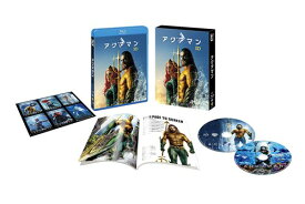 アクアマン 3D2D (初回仕様/2枚組/ブックレットキャラクターステッカー付) [Blu-ray]