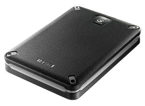 I-O DATA USB 3.0/2.0�Ή� G�Z���T�[���ڑϏՌ��|�[�^�u���n�[�h�f�B�X�N �� 1.0TB HDPD-AUT1.0W �����f�� �z���C�g / �u���b�N HDPD-AUT1.0K