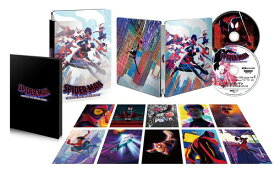 スパイダーマン:アクロス・ザ・スパイダーバース プレミアム・スチールブック・エディション 4K ULTRA HD ブルーレイセット(完全)[4K ULTRA HD + Blu-ray][Steelbook] [Blu-ray]