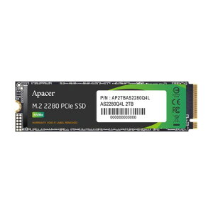Apacer �A�y�C�T�[ SSD M.2 PCIe x 4 NVMe �ő�Ǎ����x 1200MB/s/1300MB/s/2100MB/s/2800MB/s/3500MB/s/3600MB/s �ő发�����x AS2280Q4L 256GB Gen3 AS2280P4X AP256GAS2280P4X-1 2TB Gen4 AP2TBAS2280Q4L-1 PCIe3 �Ǎ��ő� �����ő�