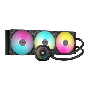 CORSAIR iCUE LINK TITAN RX RGB ���⎮ CPU �N�[���[ - RX120 �t�@������ Intel(R) LGA 1851/1700 AMD(R) AM5/AM4 �Ή� �V�X�e���n�u���� CW-9061020-WW �z���C�g / �u���b�N 240 360 CW-9061021-WW 420 ����CPU�N�[���[ �É��݌v