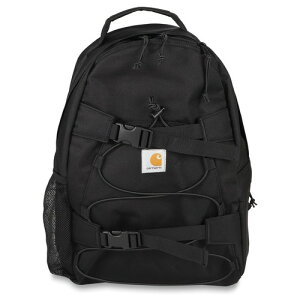 Carhartt �����b�N �o�b�O ���� �L�b�N�t���b�v KICKFLIP BACKPACK �����Y ���f�B�[�X I031468 �u���b�N(89) [���s�A���i]