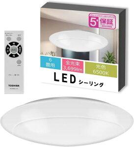 TOSHIBA(����) LED�V�[�����O���C�g ���� ��铔 5�N�ۏ� NLEH06026E-DLD �����^�C�v 6��