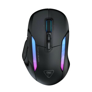 TURTLE BEACH �Q�[�~���O�}�E�X Kone II Air �u���b�N ���{�^�� ���C�����X 2.4G/Bluetooth 26K DPI 650IPS MMO/RTS���� �}�N���@�\ ���Ԃ����� �u���b�N(XP) �P�i ����