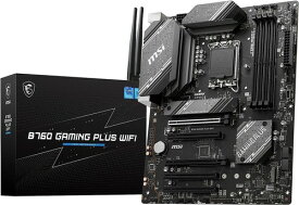 MSIマザーボード B760M WIFI LGA1700 DDR5 Micro-ATX B760 搭載 第14/13/12世代Intel CPU ゲーミング部屋で快適にゲーム MB6465 MAG MORTAR II Coreプロセッサ対応 B760チップセット搭載 MB6317 GAMING PLUS MB6169