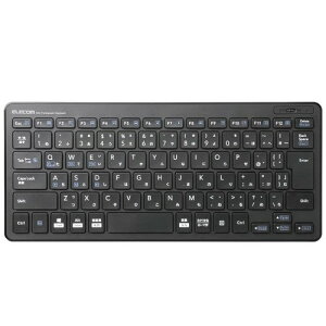 �G���R�� �L�[�{�[�h Bluetooth �p���^�O���t �~�j�L�[�{�[�h Windows Mac iOS Android�Ή� �ϊ�/ ���ϊ�/ ���j���[�L�[���� TK-FBP100BK �u���b�N / �z���C�g ELECOM TK-FBP100WH �R���p�N�g�L�[�{�[�h