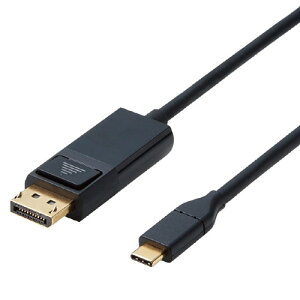 �G���R�� �ϊ��P�[�u�� USBC DisplayPort 1.0m/2.0m �u���b�N iPhone 16/16 Pro/16 Pro Max/16 Plus �Ή����؍� CAC-CDP10BK CAC-CDP20BK