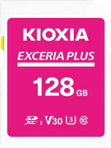 KIOXIA �L�I�N�V�A ���{�� SD�J�[�h 32GB/64GB/128GB/256GB/512GB SDXC UHS-I Class10 �Ǐo���x100MB/s ���� ���[�J�[�ۏ�5�N KLNEA064G EXCERIA PLUS U3 V30 �ő�Ǐo���x100MB/s �ő发��60MB/s 4K�Ή� SDHC
