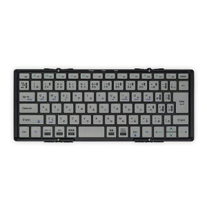 Mobo ���{ MOBO Keyboard 2 Bluetooth 5.1 �܂肽���݌^�L�[�{�[�h AM-K2TF83J/SLW �V���o�[/�z���C�g MOBOKeyboard �u���b�N/�O���[ AM-K2TF83J/BKG