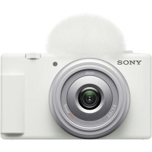 SONY �\�j�[ �R���p�N�g�f�W�^���J���� VLOGCAM Vlog�p�J���� ZV-1F �{�f�B �E�B���h�X�N���[���t�� 20mm F2.0 �P�œ_�����Y B �u���b�N / �z���C�g