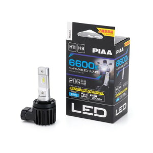 PIAA �s�A �o�C�N�p�w�b�h���C�g�o���u LED 6000K/6600K �f���A���r�[�� 12V 5/6W 1�� PH7�����i �R���g���[���[���X �h��/�h�o�^�C�v JIS S2 2000lm H11/H9 18W �ϐk�d�l �Ԍ��Ή� �m�C�Y�Ή� 3�N�ۏ� H6M