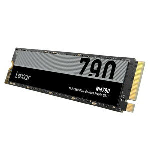 Lexar NM790 SSD 1TB/2TB/4TB M.2 2280 PCIe Gen4 4 NVMe 1.4 �Ǎ��ő�7 400MB/s PS5/�Q�[�~���OPC���� ���[�J�[5�N�ۏ�