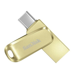 SanDisk 128GB/256GB/512GB �E���g���f���A���h���C�u ���؂�USB Type-C - �ő�400MB/�b SDDDC4 �V���o�[ / �S�[���h SDDDC4-128G-GAM46�B SDDDC4-256G-G46GD SDDDC4-512G-G46GD Ultra Dual Drive Luxe to SDDDC4-128G-G46