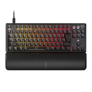 CORSAIR K70 PRO TKL �Q�[�~���O�L�[�{�[�h - �u���b�N / �z���C�g TKL�Q�[�~���O�L�[�{�[�h MGX Hyperdrive���C���L�[�X�C�b�`