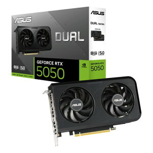 ASUS GeForce RTX 5050 8GB GDDR6 OC �G�f�B�V���� �r�f�I�J�[�h DUAL-RTX5050-O8G �����i PRIME PRIME-RTX5050-O8G