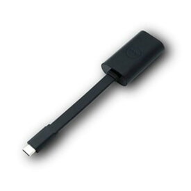 DELL 470-ABND cable interface/gender adapter Gigabit Ethernet USB Type-C Black Dell Computer
