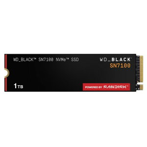 WD_BLACK 1TB/2TB/4TB SN7100 NVMe �����Q�[�~���OSSD �\���b�h�X�e�[�g�h���C�u - Gen4 PCIe M.2 2280 �ő�7 000MB/�b/250MB/�b/800MB/�b 0E WDS200T4 500GB �ő�6 WDS500G4 WDS400T4 WDS100T4 x4 3D TLC 600TBW 5�N�ۏ�