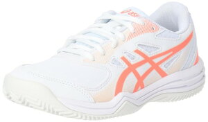 [�A�V�b�N�X] �e�j�X�V���[�Y COURT SLIDE 3 CLAY/OC ���f�B�[�X 102(�z���C�g/�T���R�[����) 22.5 cm E
