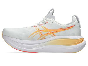 �A�V�b�N�X �����j���O�V���[�Y GEL-NIMBUS 28 ���f�B�[�X 22.5/23.5/24.5/25.5/26.5 cm 2E/3E 100(�z���C�g/�z���C�g) / 102(WHITE/SUN CORAL) / 700(�p�[�� �s���N/���[�K�i�C�g) 23.5cm 3E 101 �J���[