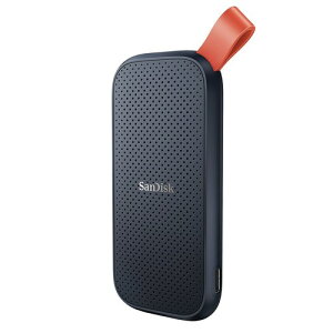 SanDisk �|�[�^�u��SSD �ǂݎ�葬�x�ő�800MB/�b USB 3.2 Gen NVMe �\���b�h�X�e�[�g�p�t�H�[�}���X �A�b�v�f�[�g���ꂽ�t�@�[���E�F�A �ϋv���̂���S�����̌Œ胋�[�v �O���[ �u���b�N 1TB Portable