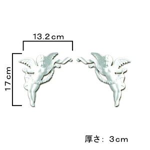 NMG639�bPU���I�[�i�����g�@�S�[���f�����[���@���E2�Z�b�g�@165×154×30mm�@�y�A���i�z
