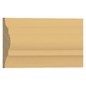 格安　アウトレット　モールディング　木製／表面シートラッピング　廻り縁・チェアレール　ビーチ杢色　　24×9×3600mm　[NRWR338B]
