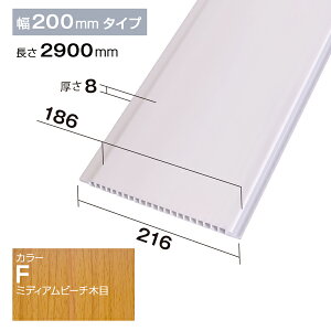 NZRP002FbPVCEHڔ@plށ@PEH[@216×8×2900mm@~fBAr[`yAiz