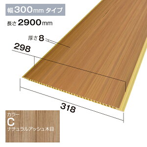 NZRP004CbPVCEHڔ@plށ@PEH[@318×8×2900mm@i`AbVyAiz