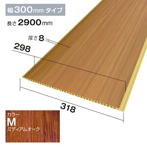 NZRP004MbPVCEHڔ@plށ@PEH[@318×8×2900mm@~fBAI[NyAiz