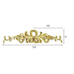 N652G�b�v���X�`�b�N���I�[�i�����g�@�g�����S�[���h�@160×61×12mm�@���݌Ɍ���y�A���i�z