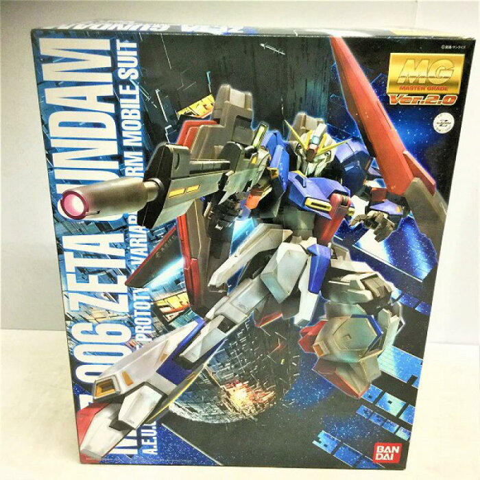 楽天市場 新品 未開封 バンダイ Bandai Mg 1 100 Msz 006 ゼータガンダム Ver 2 0 機動戦士zガンダム プラモデル 再楽オンライン 楽天市場店