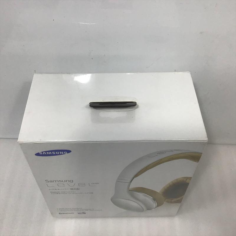 【中古品・未開封】 サムスン / Samsung Bluetooth接続ヘッドフォン『Samsung Level OVER』 EO-AG900BWEG  イヤホン・ヘッドホン 2014年製 ホワイト 10008884 | 再楽オンライン　楽天市場店