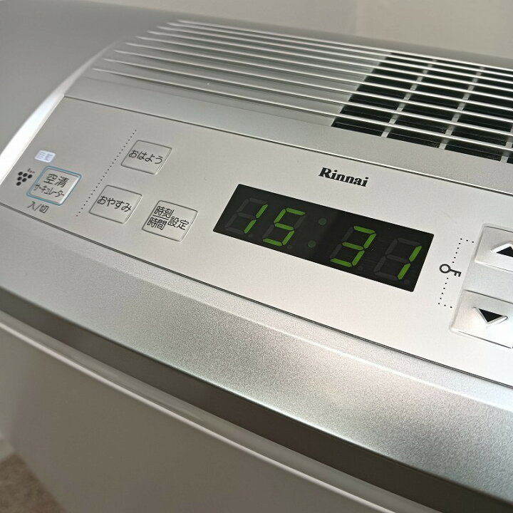 楽天市場】【中古】Rinnai リンナイ 空気清浄機付ガスファンヒーター 