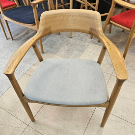 【中古】マルニ木工 ( maruni ) / HIROSHIMAシリーズ ラウンジチェア 日本製 オーク材 MARUNI COLLECTION Designed by NAOTO FUKASAWA カバーリング仕様