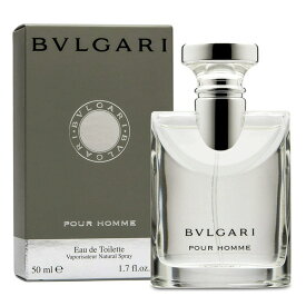 【クーポン配布中】BVLGARI ブルガリ プールオム 50ml pour homme　香水 ギフト 誕生日 プレゼント　メンズ　男性　父の日　宅配便送料無料