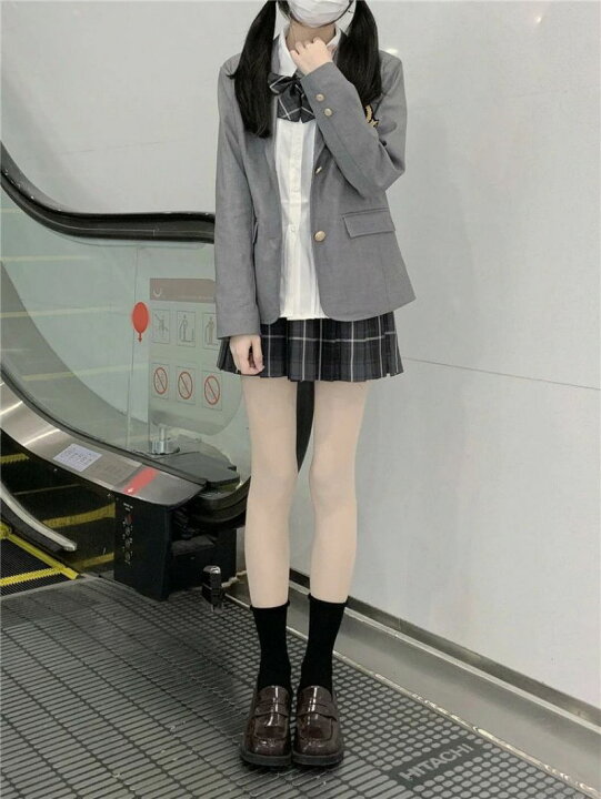 楽天市場】5点セット 卒業式 スーツ 女の子 150 160 なんちゃって制服 