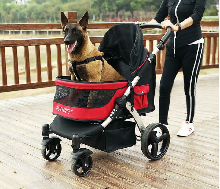 楽天市場】中大型犬・猫専用.ペットカート 犬用ベビーカー 犬 カート 