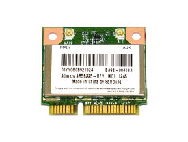Atheros AR5B225 WB225 802.11b/g/n + Bluetooth 4.0 + HS PCIe Mini half 無線LANカード
