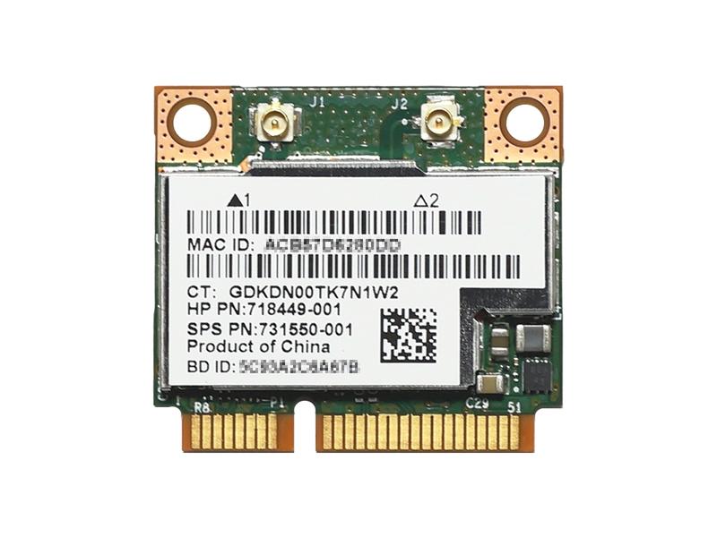 ノートパソコン用WiFi Bluetoothアダプタ WLC03029 Broadcom BCM943228HMB デュアルバンド 2x2 802.11a b 出色 g Bluetooth half 最大300Mbps 無線LANカード 4.0 高価値 PCIe Mini + n