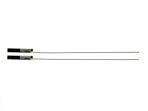 \4dBi 2.4GHz LANJ[h WIFI/Wimax/BluetoothW[pAei 2{Zbg MHF4 Cable=120mm