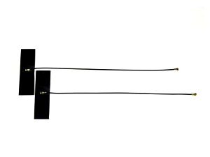 FPC \5dBi 2.4GHz/5GHz 802.11a/b/g/n/acΉ LANJ[h WIFI/Wimax/BluetoothW[pAei 2{Zbg MHF4 Cable=120mm