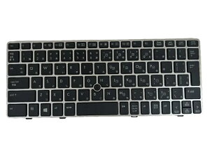 HP EliteBook 2570p 2570p/CT 日本語キーボード マウスポイント付 枠付き 700948-291 701979-291 互換