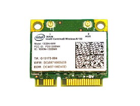 インテル Intel Centrino Wireless-N 130 Single Band 802.11b/g/n 150Mbps + Bluetooth 3.0 PCIe Mini half 無線LANカード 130BNHMW
