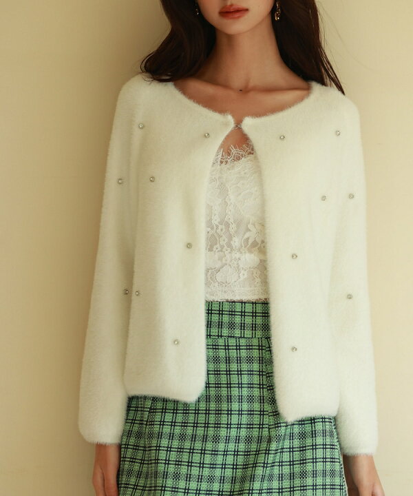 楽天市場】ニットカーディガン レディース ショート丈 長袖  