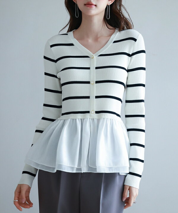 Ochine ガールズ 長袖 リブ編み Vネック トップス ワイドレッグ 格子柄 パンツ ポケット付き 秋冬 2点セット オーバーサイズチェックシャツ 裏ボア 長袖シャツ[品番：KH000001685]｜VIVID  LADY（ビビッドレディー）のレディースファッション通販｜SHOPLIST（ショップリスト）